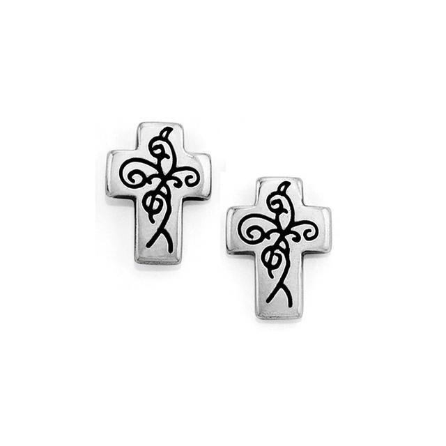 Brighton - True Cross Mini Post Earrings