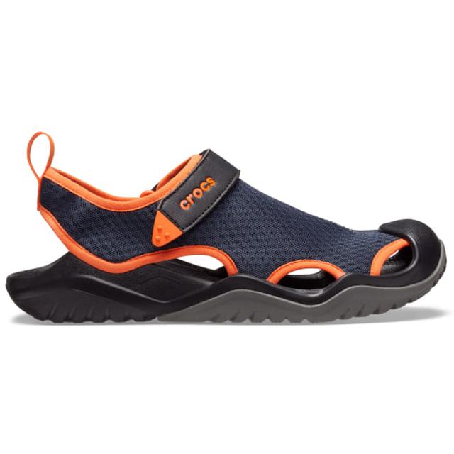 Crocs - Men's Swiftwater Mesh Deck Sandal in Gas City IN