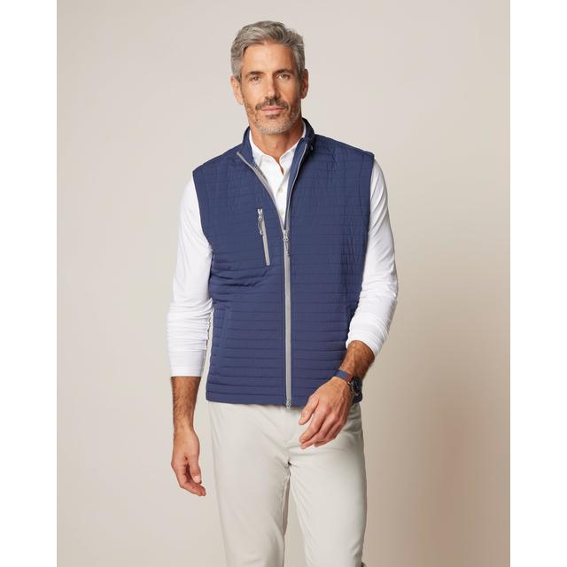 Johnnie-O - Men's Crosswind Quilted Performance Vest in Millersburg OH