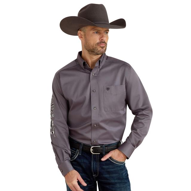 Ariat - Men's Team Logo Twill Classic Fit Shirt in Cypress TX