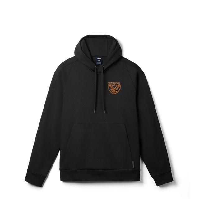 YETI - Eagle Badge Fleece Hoodie - Black