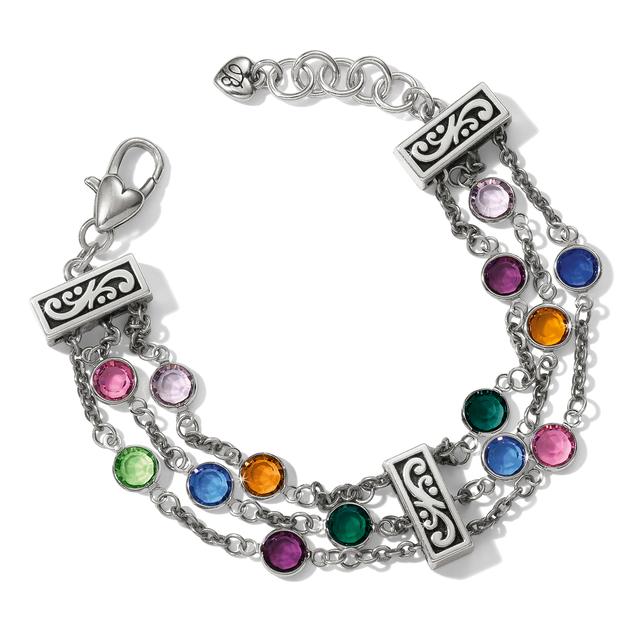 Brighton - Elora Gems Tri Strand Bracelet