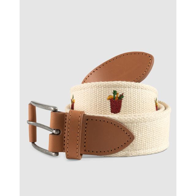 Johnnie-O - Men's Bloody Mary Embroidered Belt