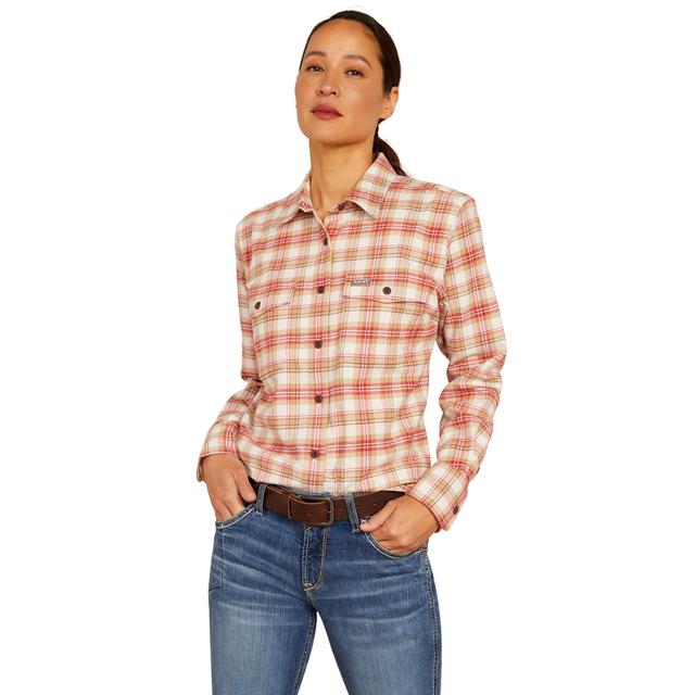 Ariat - Womens Rebar Flannel DuraStretch Work Shirt in South Sioux City NE