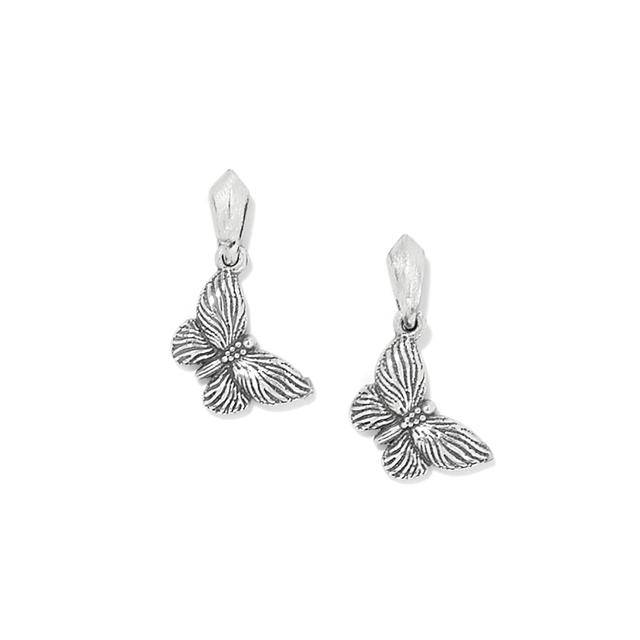 Brighton - Bloom Butterfly Petite Post Drop Earrings