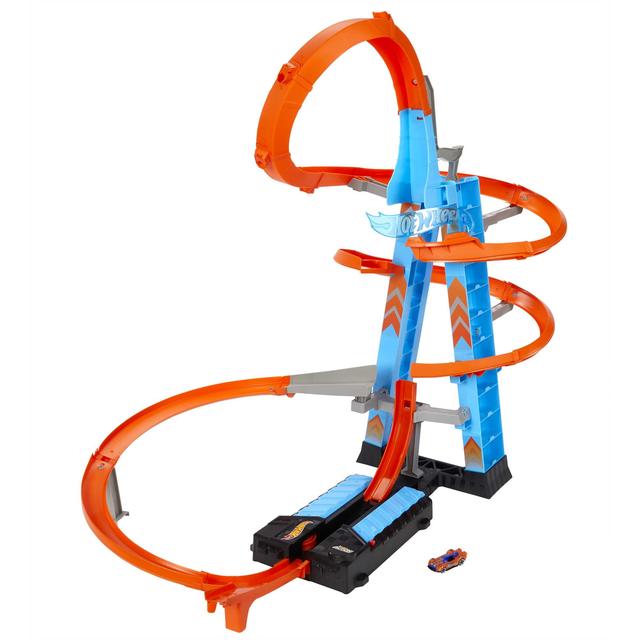 Mattel - Hot Wheels Sky Crash Tower Track Set