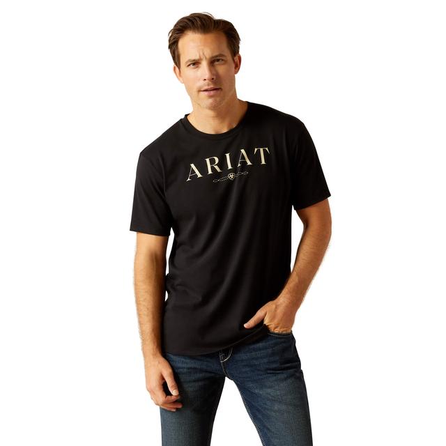 Ariat - Mens B&W Logo T-Shirt