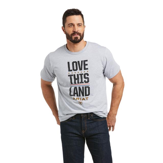 Ariat - Men's Ariat Love this Land T-Shirt in Freeman SD