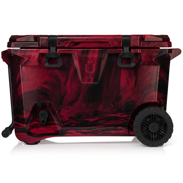 BrüMate - BrUTank 55-Quart Rolling Cooler | Red & Black Swirl in Lexington KY