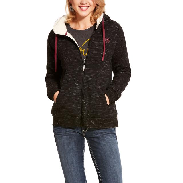 Ariat - Women's REAL Sherpa Full Zip Hoodie in Burlington NC