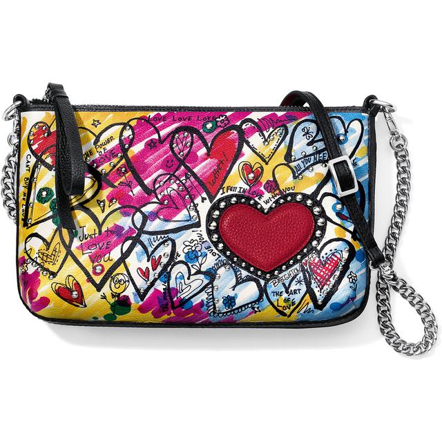 Brighton - The Art Of Love Cross Body Pouch