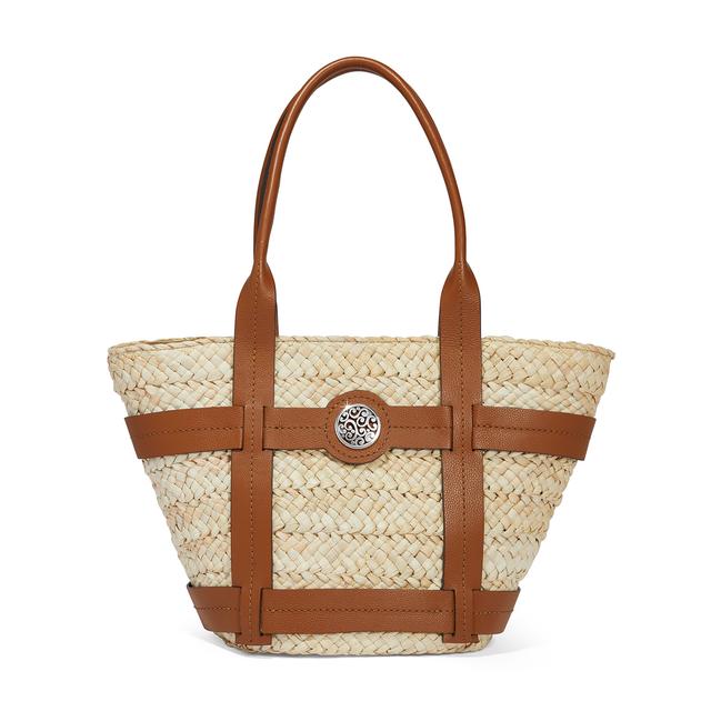 Brighton - Skylar Large Straw Tote in San Diego TX