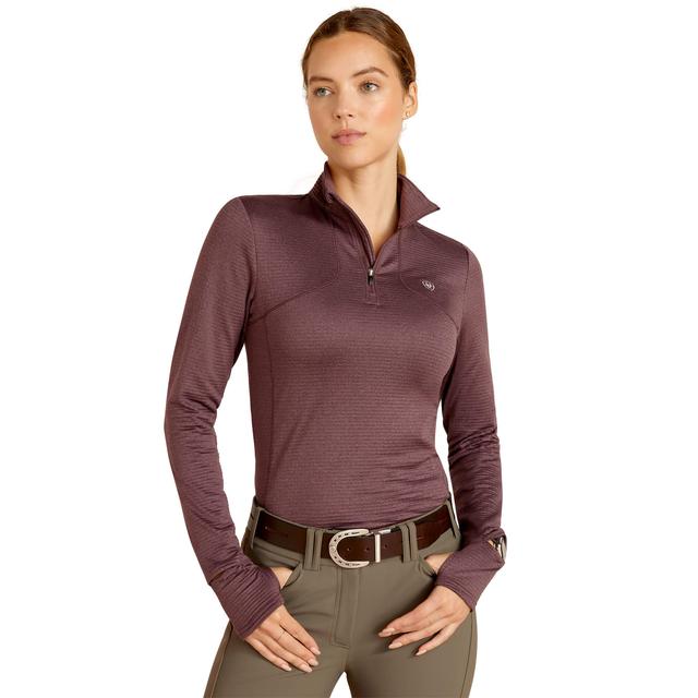 Ariat - Women's Gridwork 1/4 Zip Baselayer in Rancho Cucamonga CA