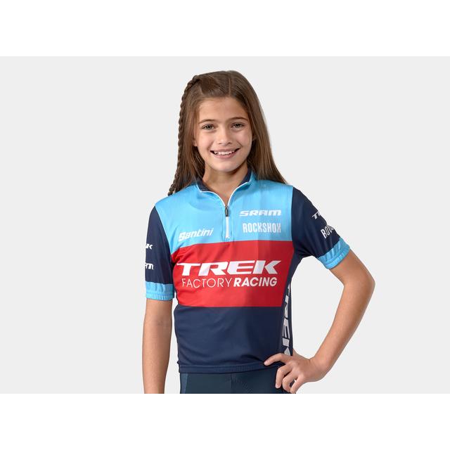 Santini - Trek Factory Racing XC Team Replica Kids' Cycling Jersey in South Sioux City NE