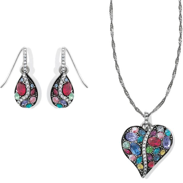 Brighton - Trust Your Journey Jewelry Heart Gift Set in Cisco TX