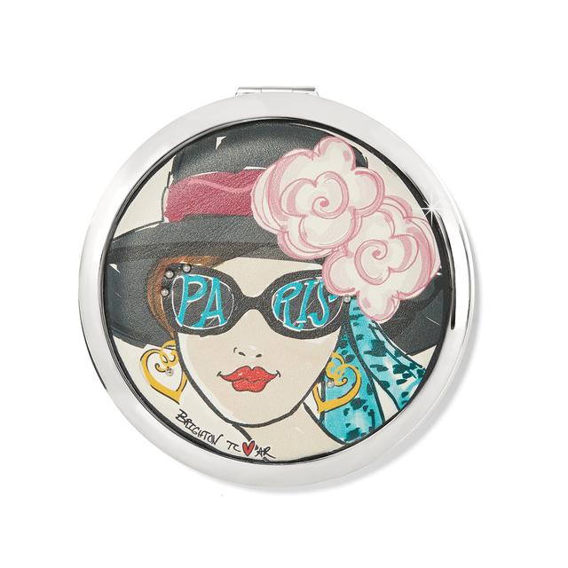 Brighton - Paris Blooms Travel Mirror in San Diego Texas