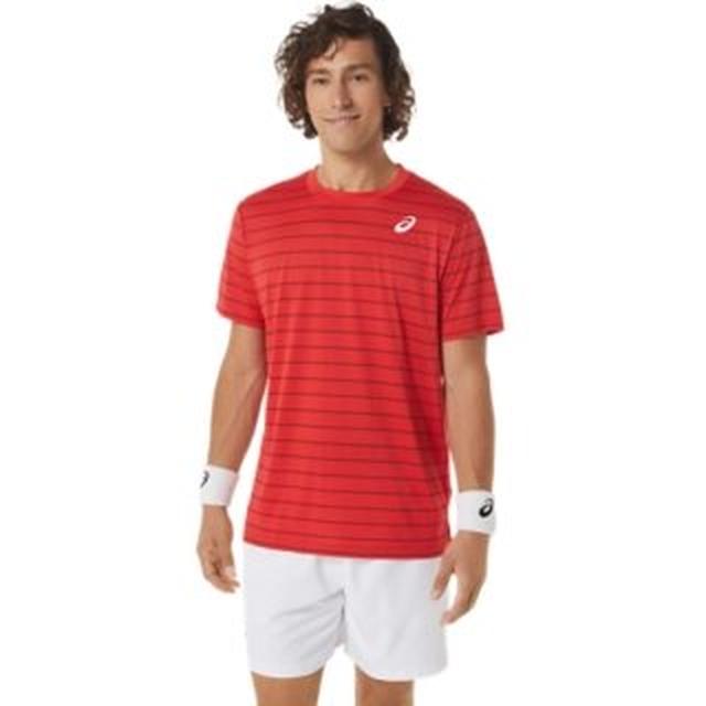 ASICS - Men's Court Stripe SS Top