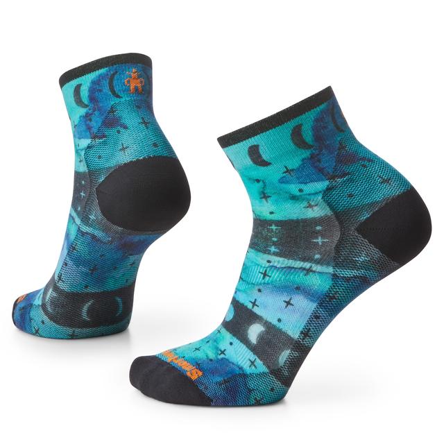 Smartwool - Women's Bike Zero Cushion Celestial Print Ankle Socks