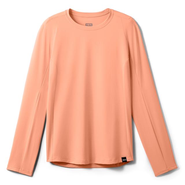 YETI - Women's Crew Neck Ultra Lightweight Sunshirt - Peach - S