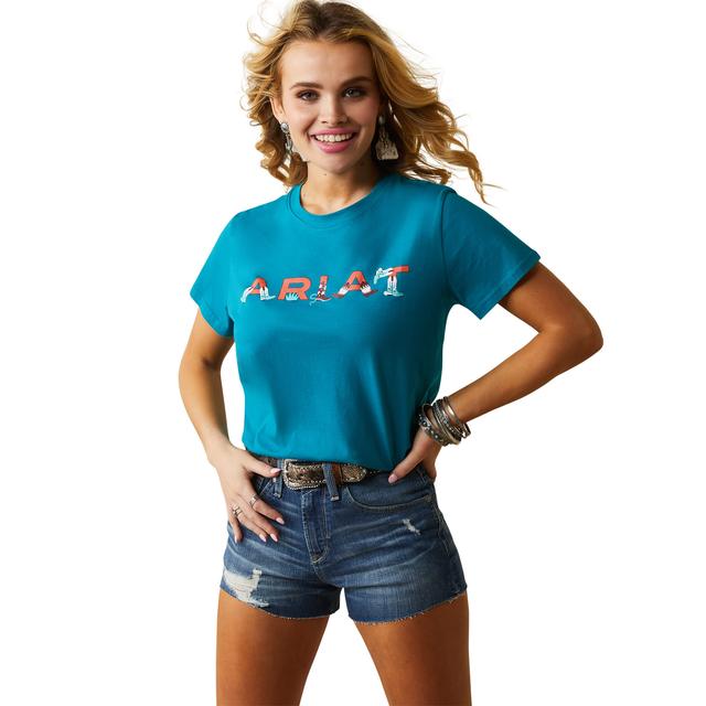 Ariat - Women's REAL Boot Kickin' Logo Tee