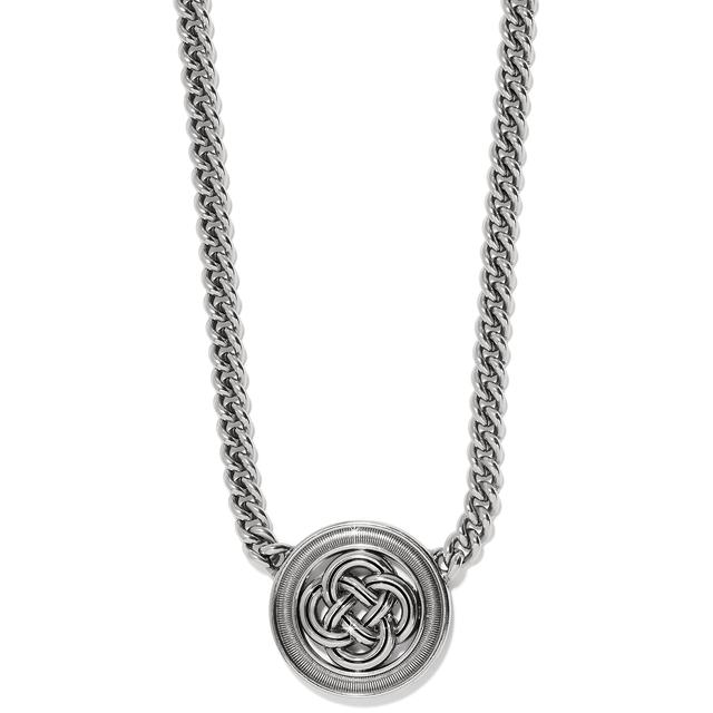 Brighton - Interlok Bold Medallion Necklace