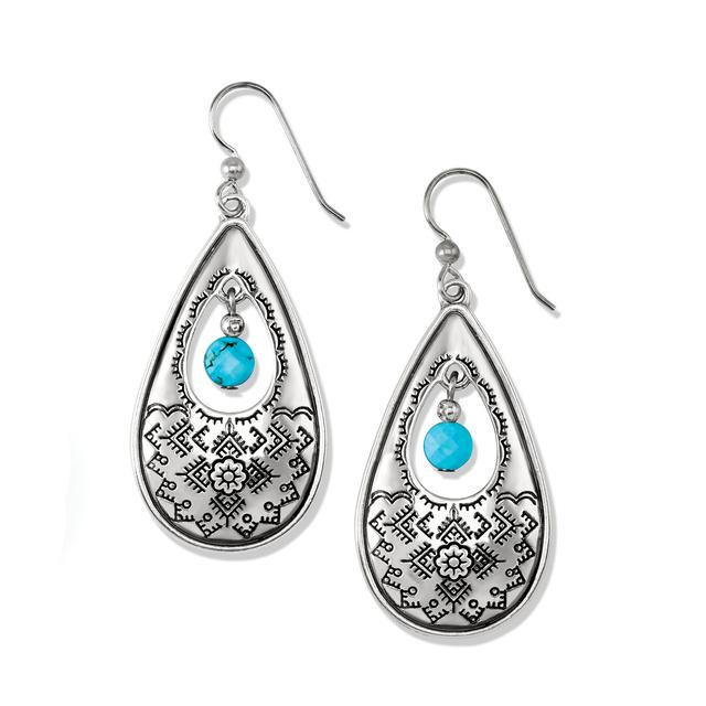 Brighton - Mosaic Paseo Teardrop French Wire Earrings in San Diego TX