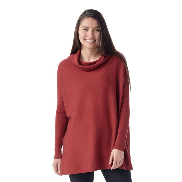 Smartwool - Women's Edgewood Poncho Sweater in CLOVER SC