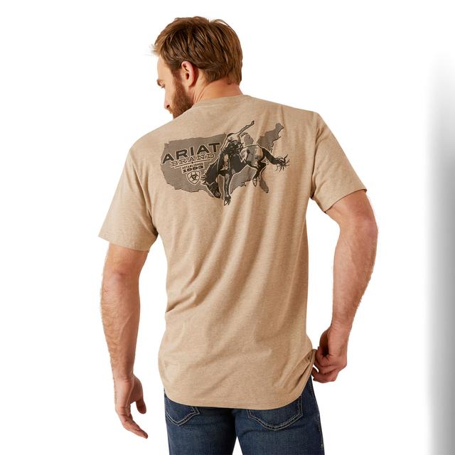 Ariat - Men's Ariat USA Bronco T-Shirt in Durham NC