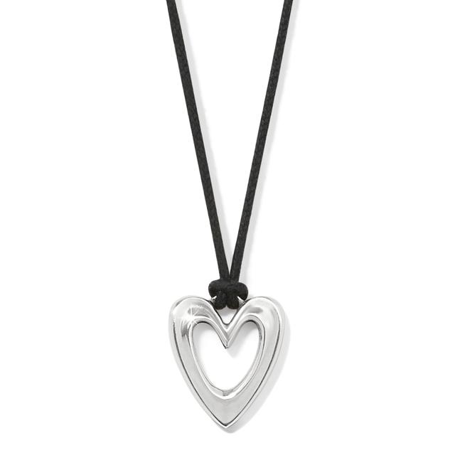 Brighton - Cascade Open Heart Cord Necklace in Solana Beach CA