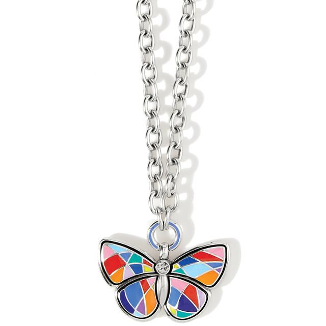 Brighton - Colormix Butterfly Ring Necklace in South Sioux City NE