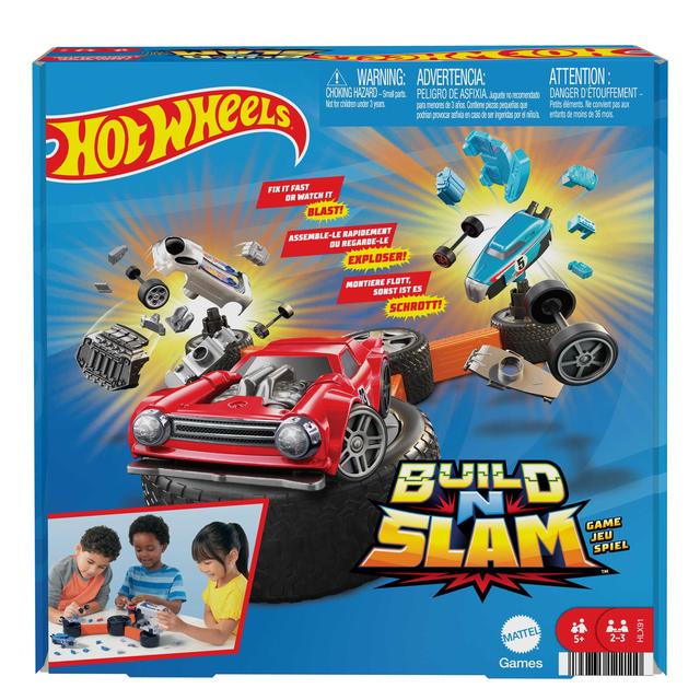 Mattel - Hot Wheels Build - Slam Game