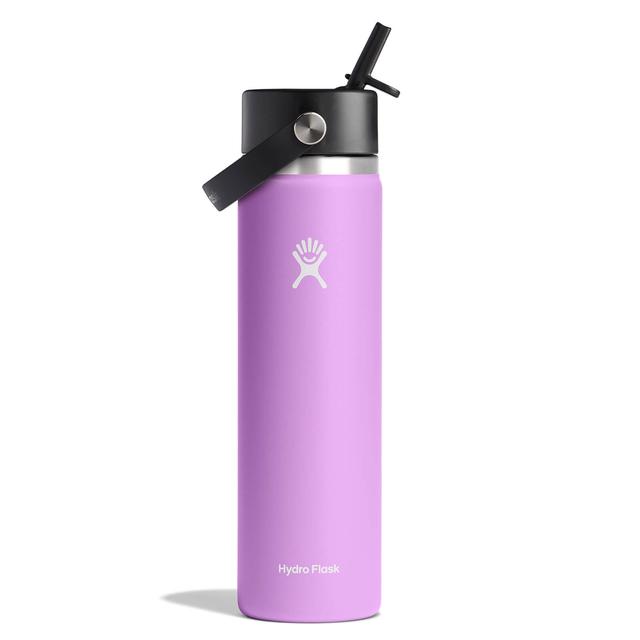 Hydro Flask - 24 oz Wide Mouth with Flex Straw Cap - Anemone