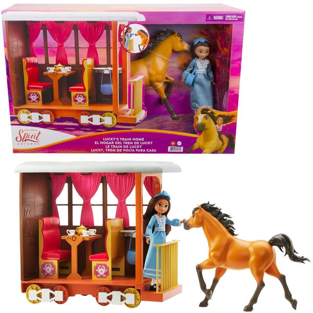 Mattel - Spirit Untamed Lucky's Train Home