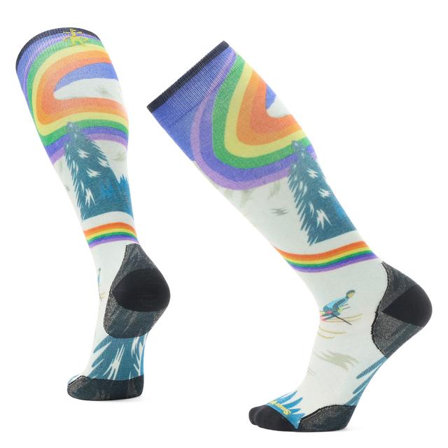 Smartwool - Ski Rainbow Trails Print Over The Calf Socks in Loveland CO