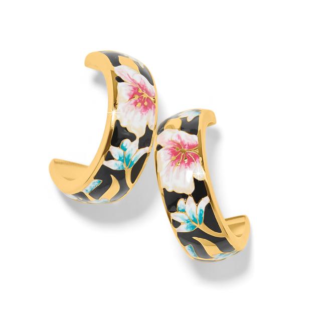 Brighton - Botanique Butterfly Hoop Earrings in San Diego Texas