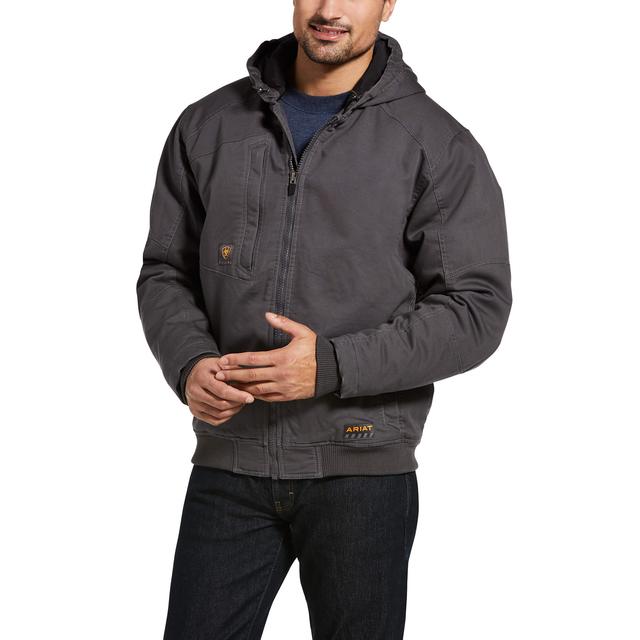 Ariat - Men's Rebar Washed DuraCanvas Insulated Jacket in Springfield IL
