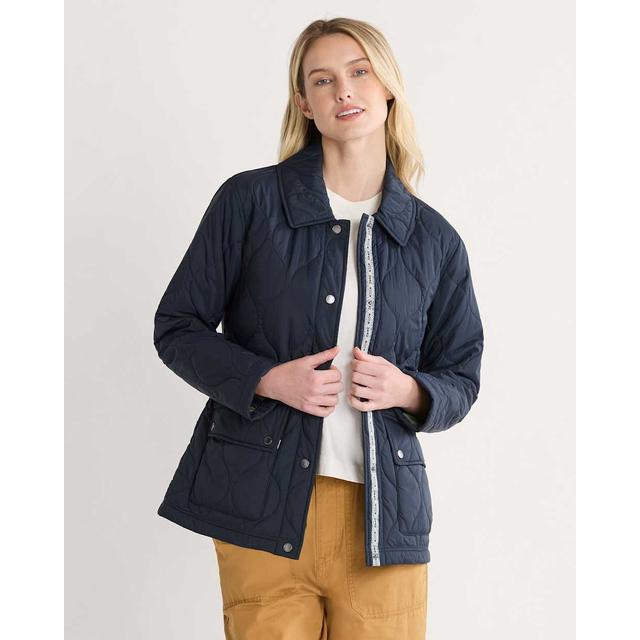 Pendleton - Women's Marigold Crinkle Quilted Barn Coat in Carson ND