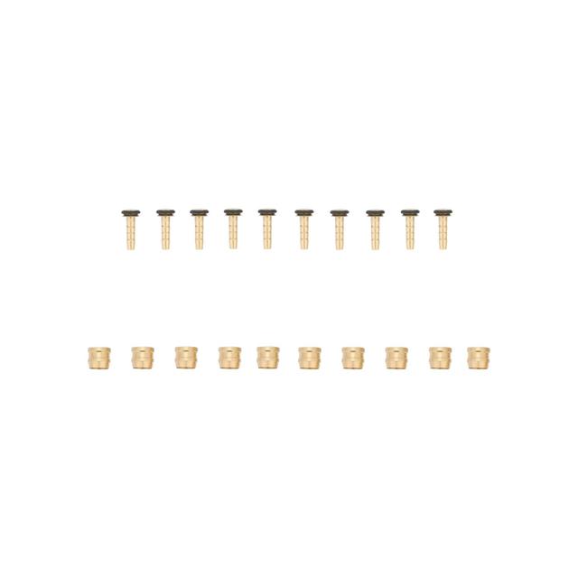 Trek - Tektro Hydraulic Brake Olive and Barb Hose Fittings 10-Pack