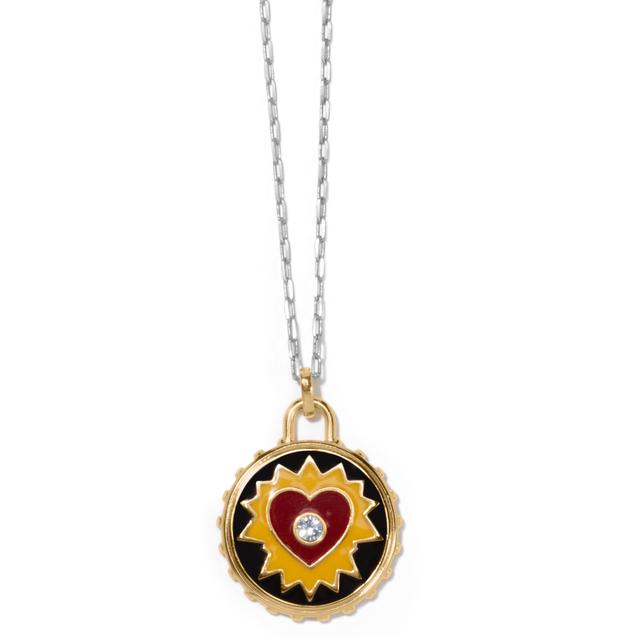 Brighton - Simply Charming Passion Heart Necklace in Cisco-TX