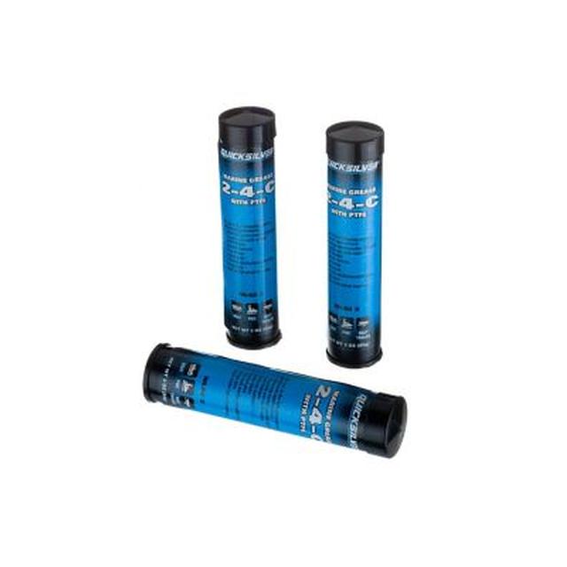 Mercury Marine - Quicksilver 802861Q1 2-4-C Marine Grease/Lubricant w/ PTFE, 3 Oz. Cartridge in Spring TX