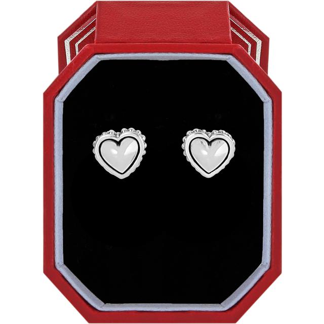 Brighton - Pretty Tough Petite Heart Post Earrings Gift Box