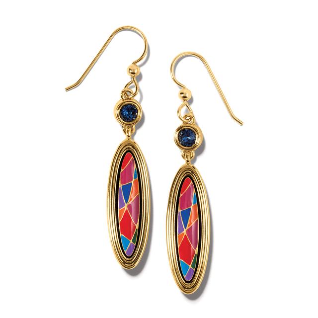 Brighton - Colormix Jewel French Wire Earrings in Turlock-CA