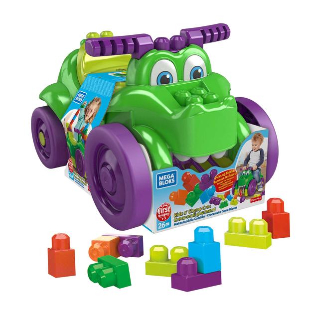 Mattel - Mega Bloks Ride N' Chomp Croc