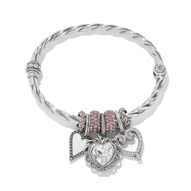 Brighton - Full of Hearts Charm Bangle in Everett-PA