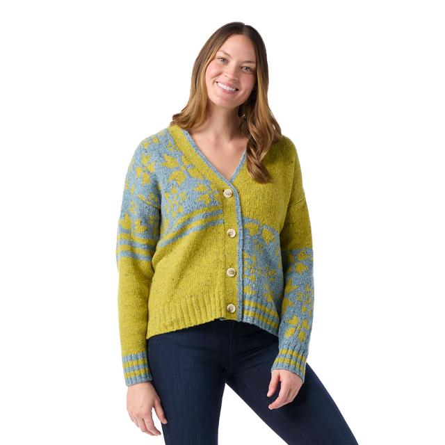 Smartwool - Women's Cozy Lodge Fairisle Cardigan Sweater in Whitewood SD