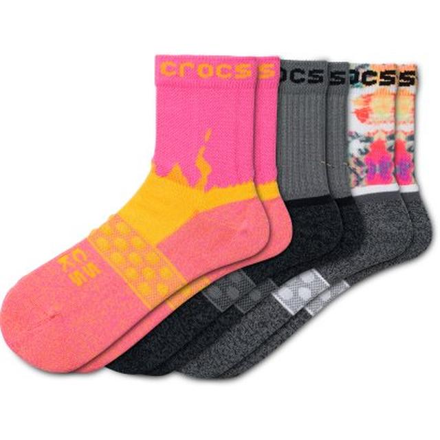 Crocs - Socks Adult Quarter 3 Pack