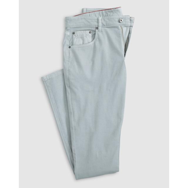 Johnnie-O - Mens Carmel Sateen 5-Pocket Pant