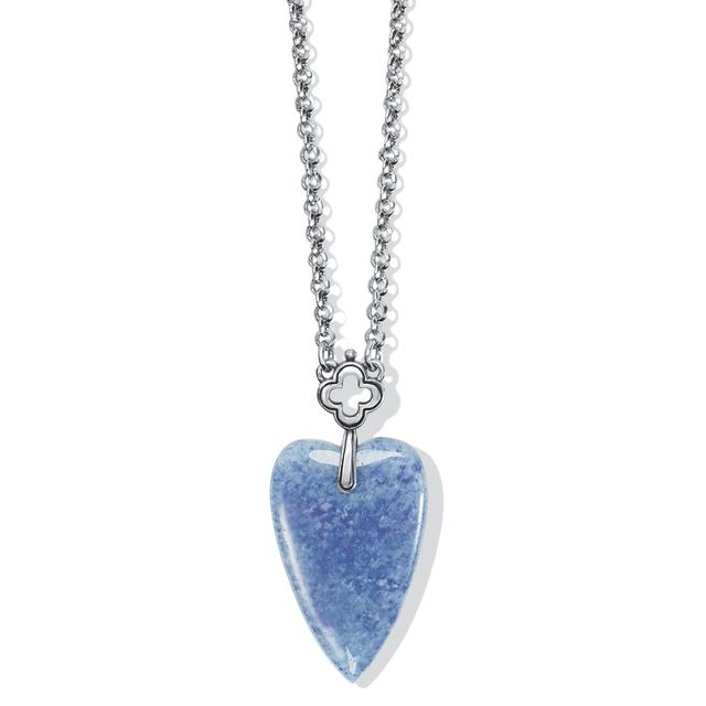 Brighton - Toledo With Love Blue Quartz Necklace