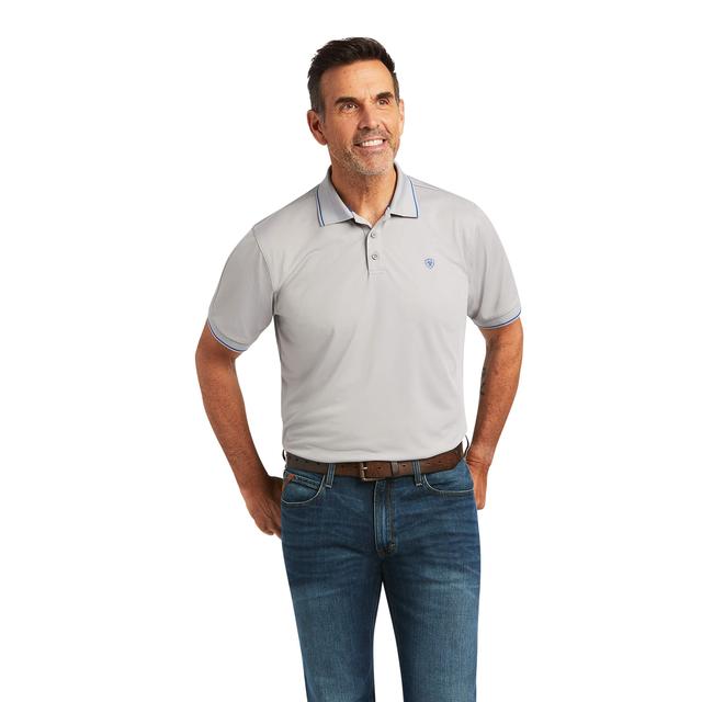 Ariat - Men's Logo Fitted Polo in Mt Sterling KY