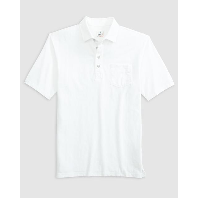 Johnnie-O - Mens Original 4-Button Polo - Coastal Wash (Pocket)